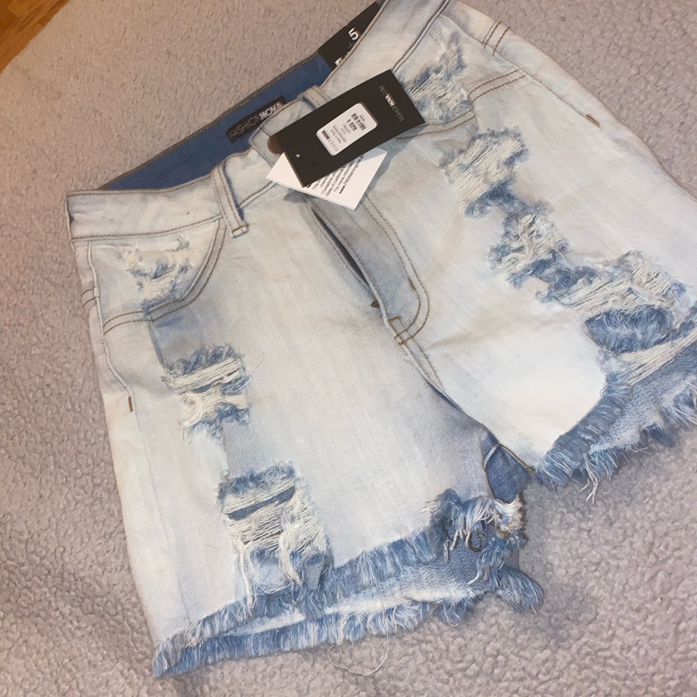 FashionNOVA denim shorts